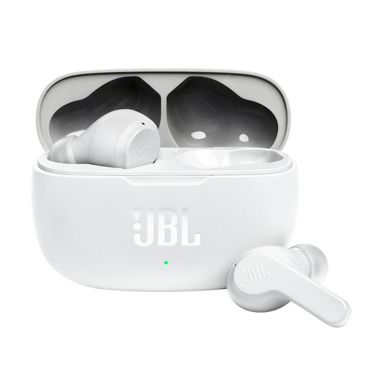 JBL Vibe 200TWS - White - True Wireless Earbuds - Hero image number null